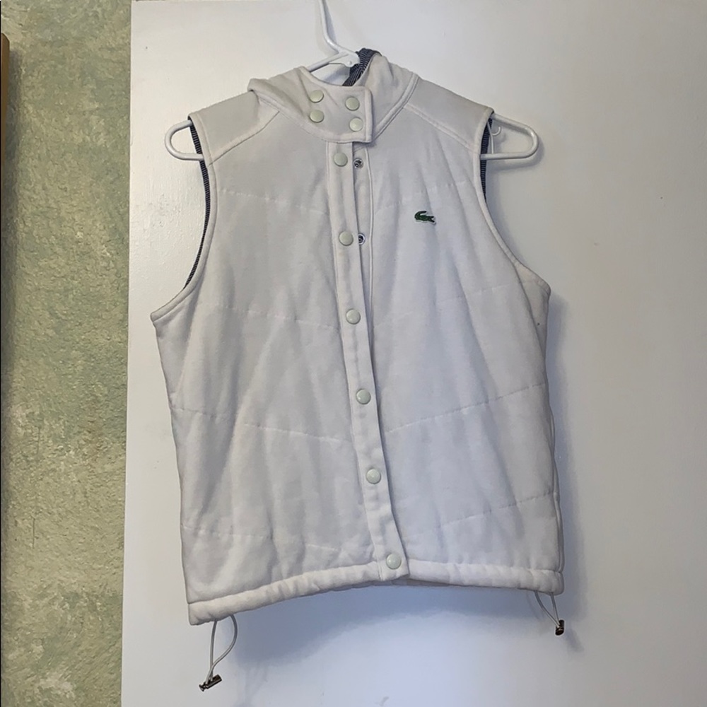 women’s Lacoste vest